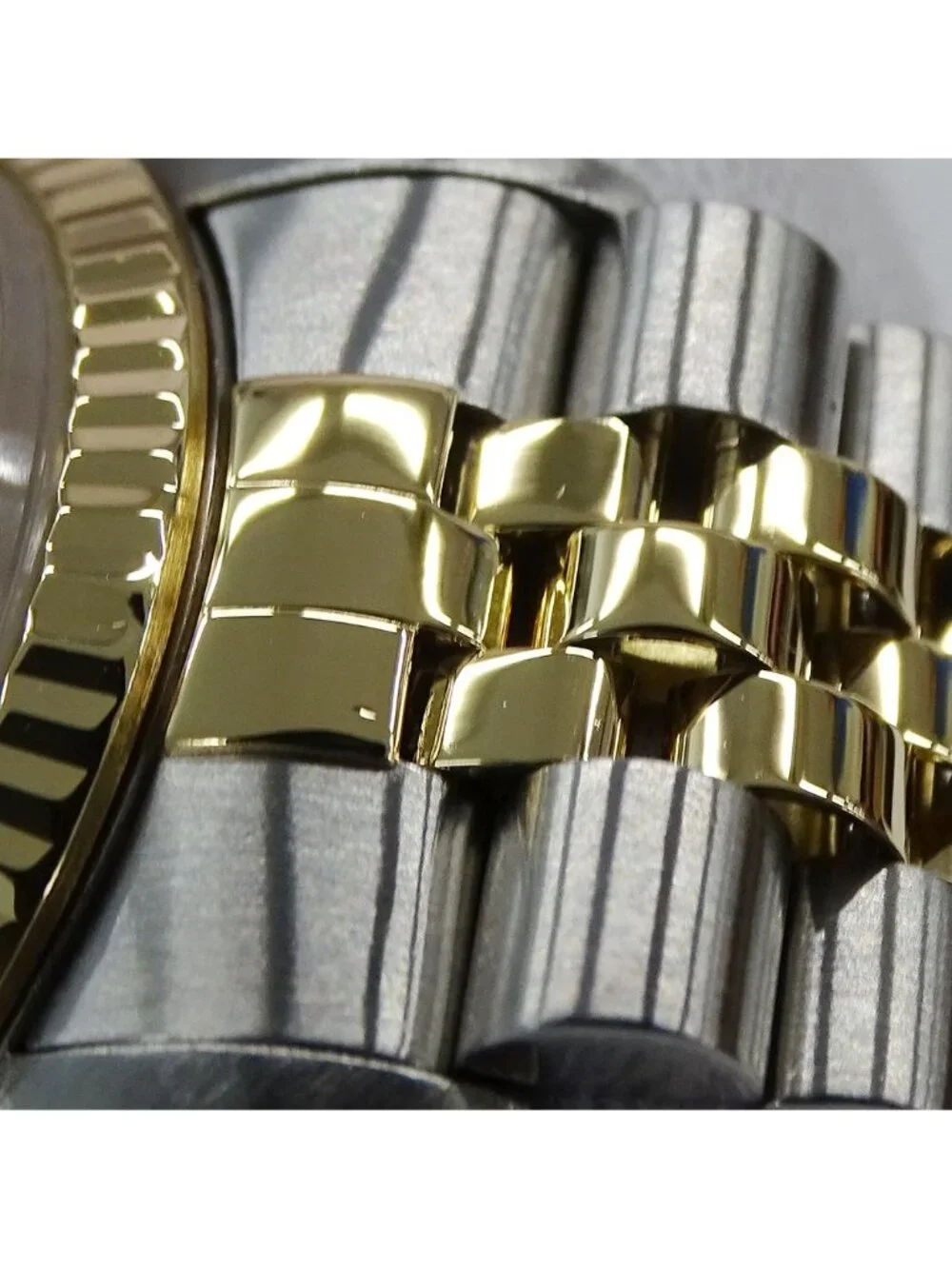 Rolex Datejust T Watch Automatic Winding at Stainless Steel Gold YG Combination